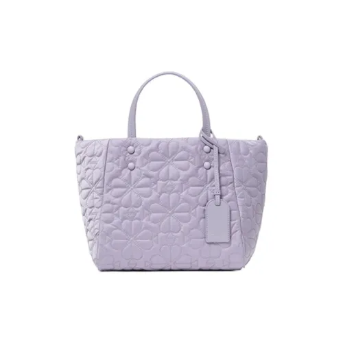 Kate Spade Fabric Tote Bag, Shopping Bag, Shoulder Bag, Crossbody Bag, Handbag Small Size Women's Mist Lilac