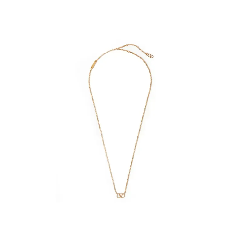 Valentino Ruthenium, Metal Necklaces Women's Gold-1