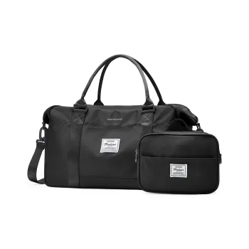 JEANSWEST Fabric Portable Crossbody Luggage Bag Gym Bag Travel Bag Unisex Multicolor