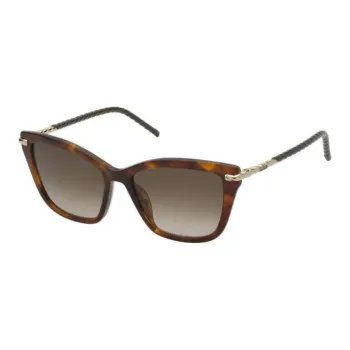 TAOSIXIONG Plastic Square Sunglasses Women's Tortoiseshell
