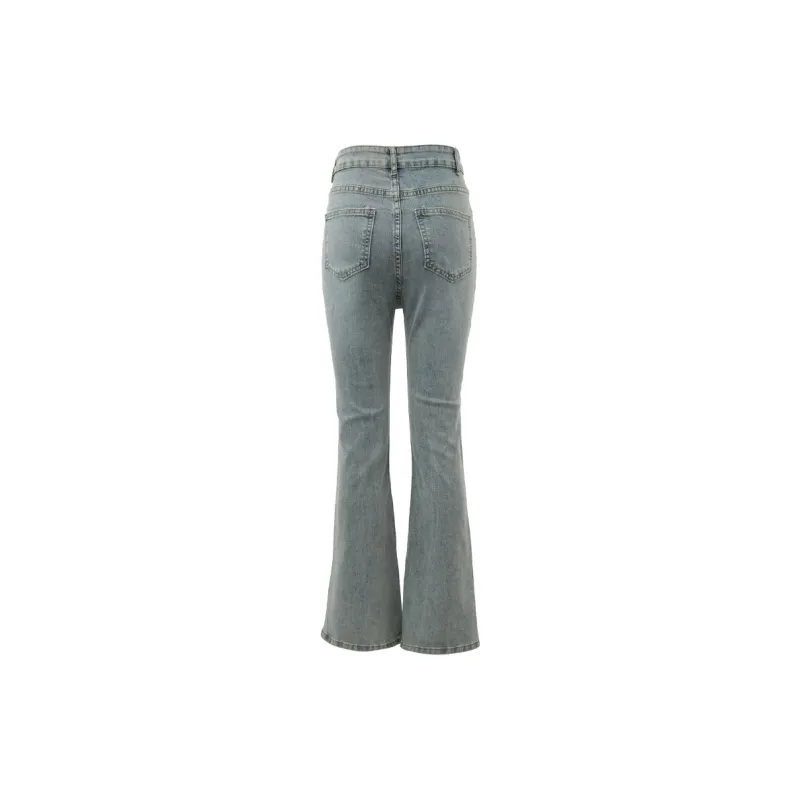 UTHA Jeans Women's Blue Ripped Jeans-1