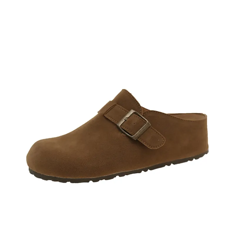 Baibianzhiheren Quiet Wrap toe Slippers Women's-5