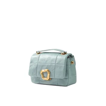 Songmont Top Grain Cow Leather One Shoulder Handbag Trumpets Women's Multicolor