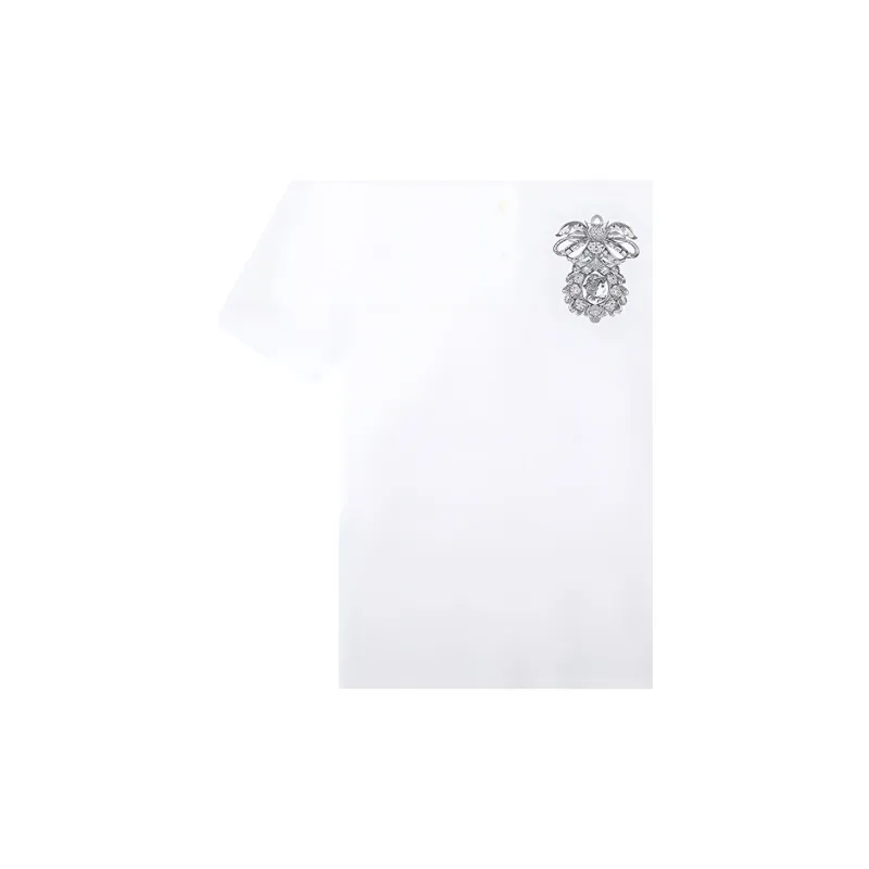 FANSIZHE Polo Shirt Men's White-2