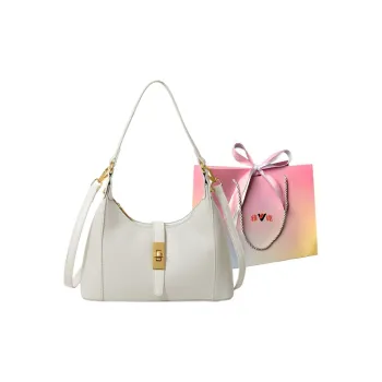 Yalu PU One Shoulder Handbag Crossbody Bag Regular Women's White/Pink/Green/Khaki/Black/Dark Khaki