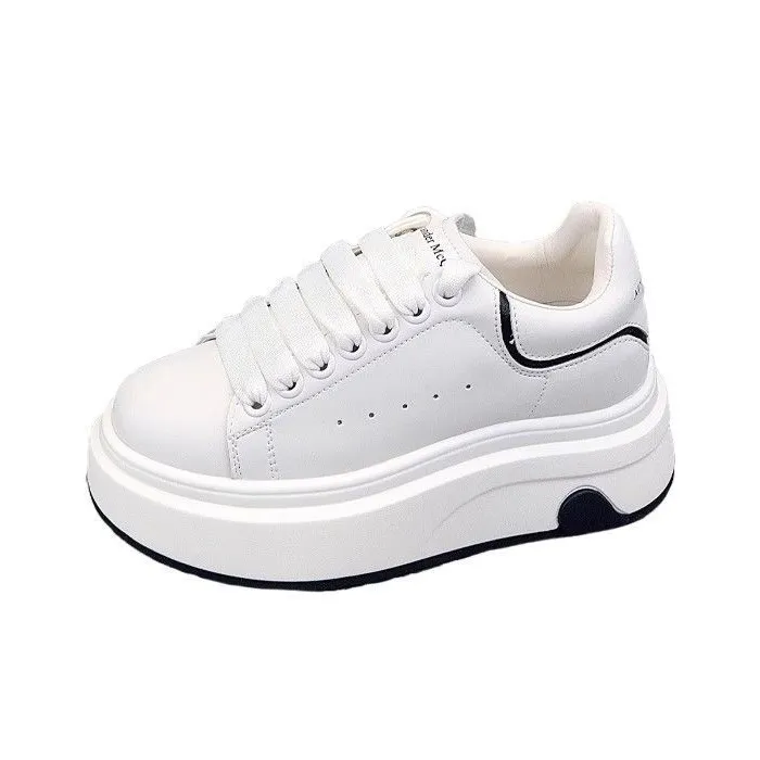 Puppytown Anti-Slip And Wear-Resistant Breathable Low-Top Skateboard Shoes Women's-0