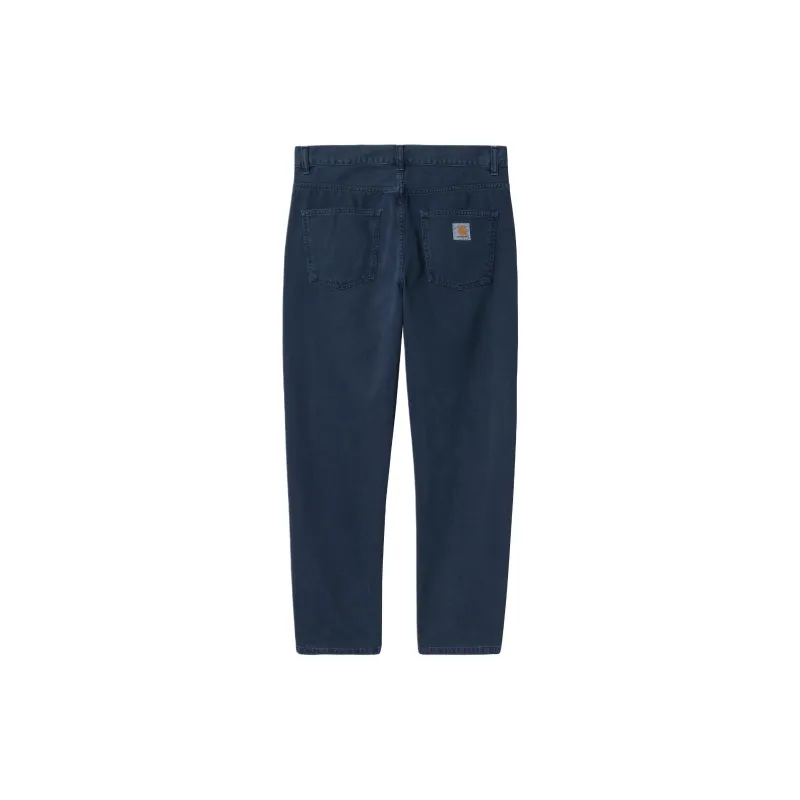 Carhartt WIP Newel Casual Pants Men Marine Blue-1