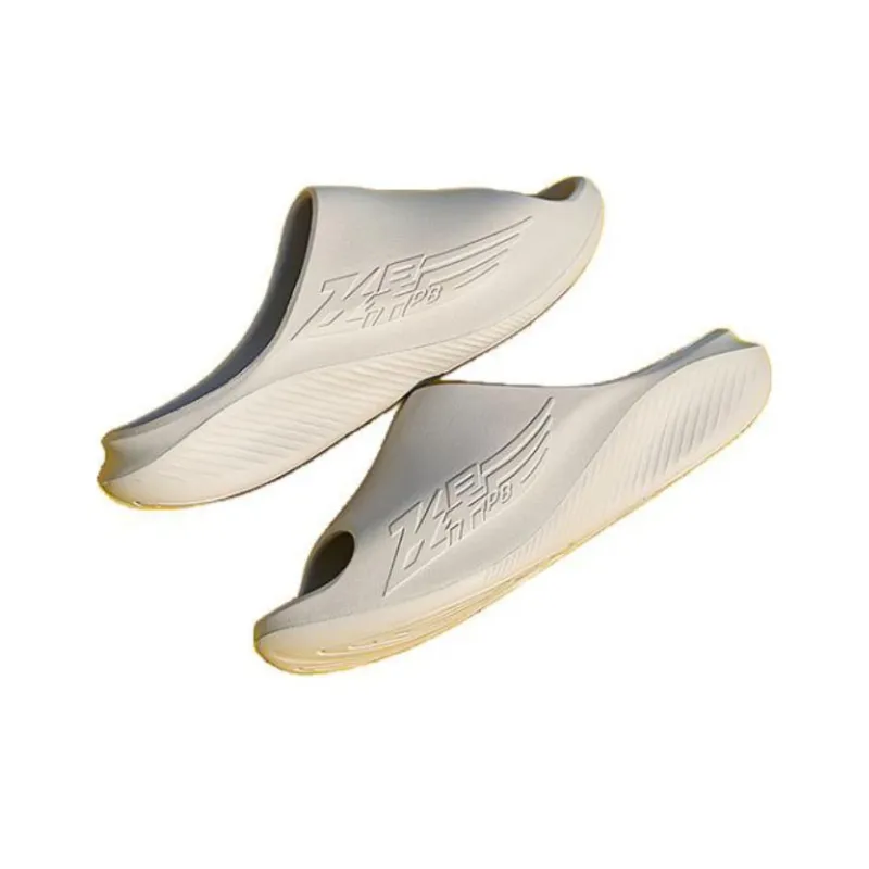 QIAODAN Flying Shadow Slippers 2.0 Quiet Slide Slippers Women's Nut-2