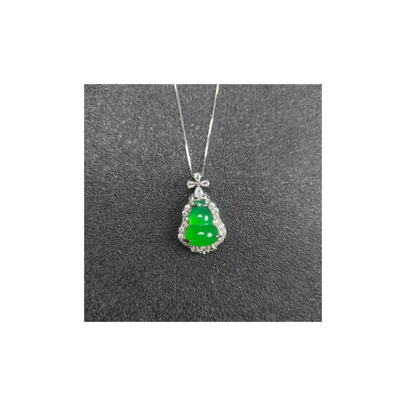JUNWEN Chalcedony Necklaces Women's-1