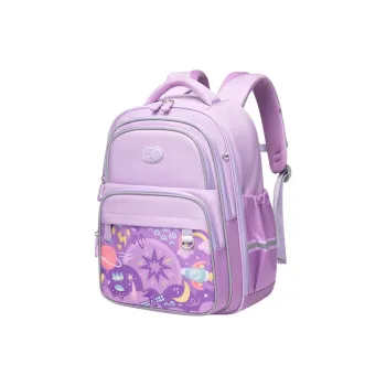 V.NINE Fabric Student Bag Kids' Lilac/Starry Blue