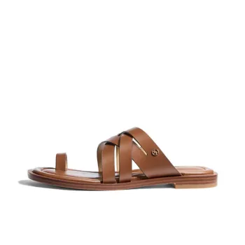 MICHAEL KORS Slide Slippers Women's Brown