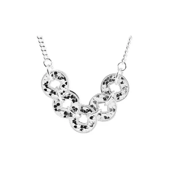 WANBAOYUANZHUBAO 925 Sterling Silver Necklaces Unisex