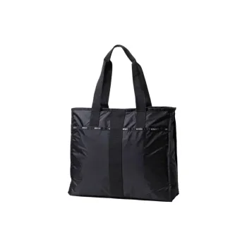 LeSportsac Nylon Tote Bag Shopping Bag Handbag Regular Women's Black