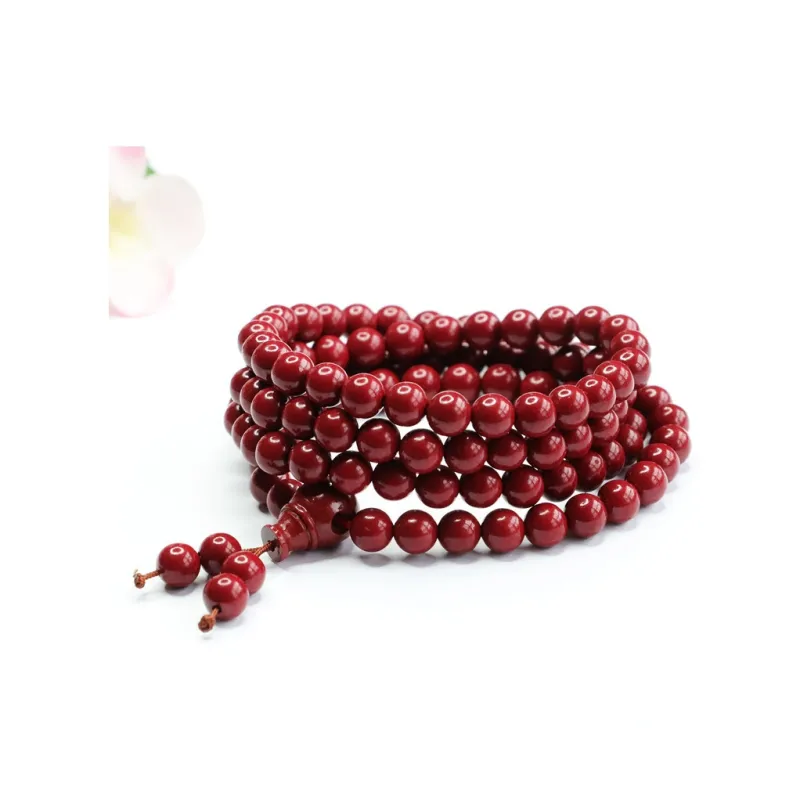 Ancient Jewelry Cinnabar Bracelets Unisex-5