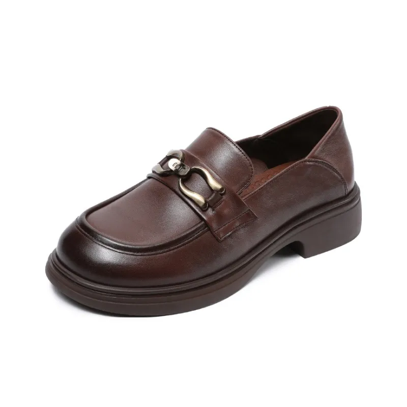 Devanro Loafers Women's Brown-5