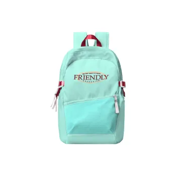 DRACONITE Polyester Backpack Regular Unisex Light Blue
