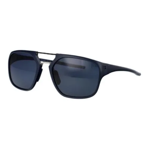 TAG HEUER Plastic Aviator Sunglasses Men's Black