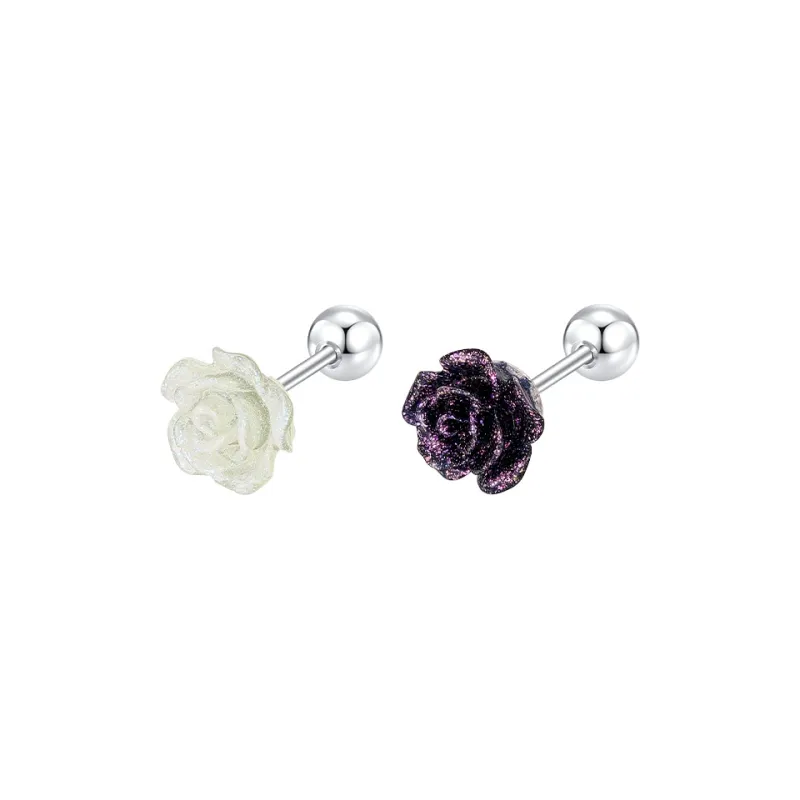 JAY Titanium Steel Stud Earrings Women's-16