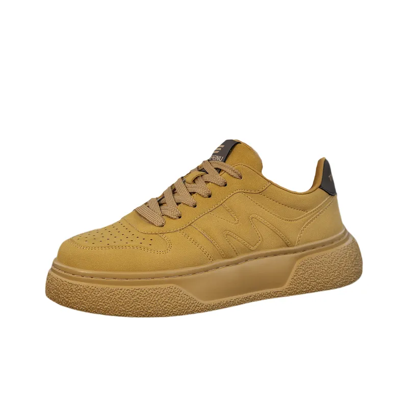 SAIFEINU Slip-Resistant Cushioning Abrasion-Resistant Low-Top Skateboard Shoes Men's-4