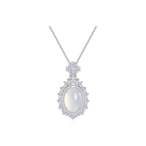 JUNWEN Chalcedony Necklaces Women's