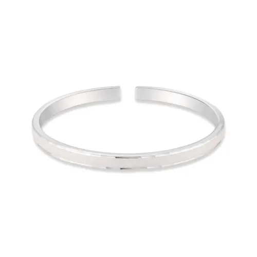 WANLIACC S999 Fine Silver Sterling Silver Bracelets Unisex