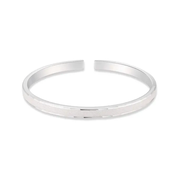 WANLIACC S999 Fine Silver Sterling Silver Bracelets Unisex-0