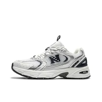 NFL Runner Low Top Casual City Commute Running Shoes Unisex Silver