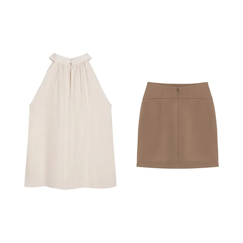 COVER TIME Two Piece Skirt Sets Women's-1