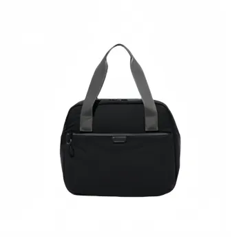 FOUVOR Nylon Handbag Regular Unisex Red Tea Brown Orange/Caviar Black