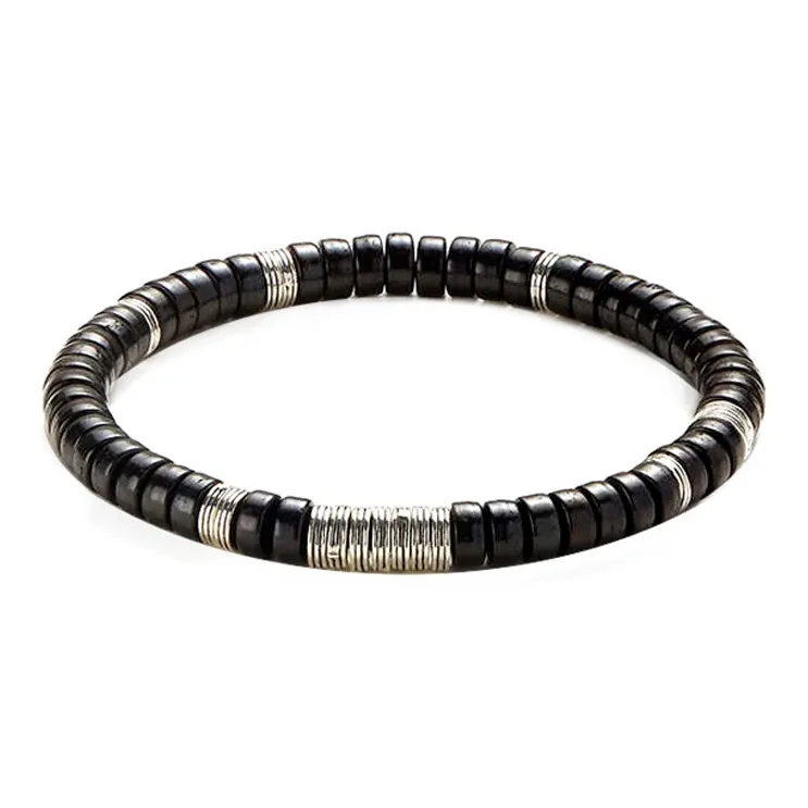 GOLDFISH ALLEY Coconut Shell Beads Bracelets Unisex-0