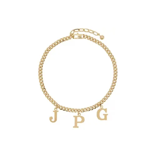 Jean Paul Gaultier Brass Necklaces Women's Gold