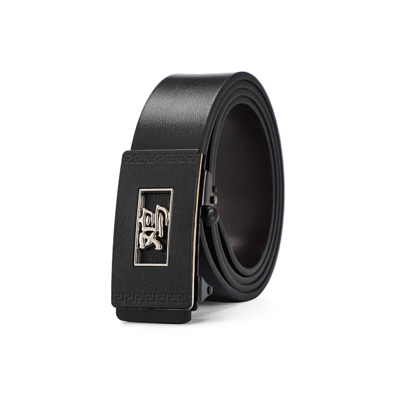 YUZHAOLIN Cow Split Leather Leather Belts Men's Width 3.5CM-11