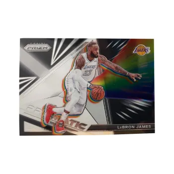 PANINI 2020 21 Lakers LeBron James Old Beijing Little Emperor Wide Screen Prism Teca Rare Classic Sports Cards 1 Pc