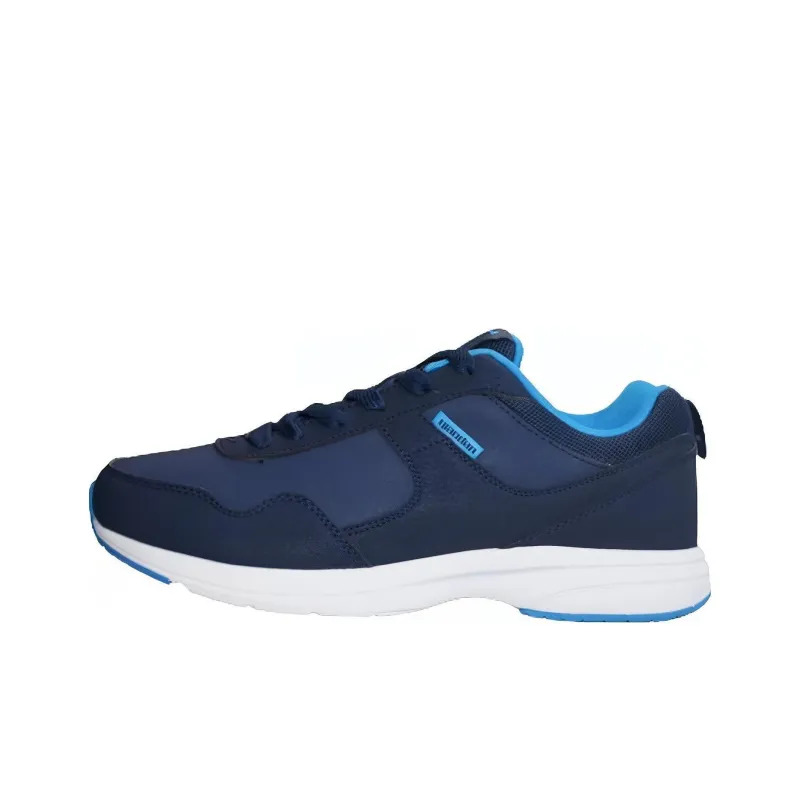 QIAODAN Cushioning Wear-Resistant Low-Top Running Shoes Men's Dark Blue-0