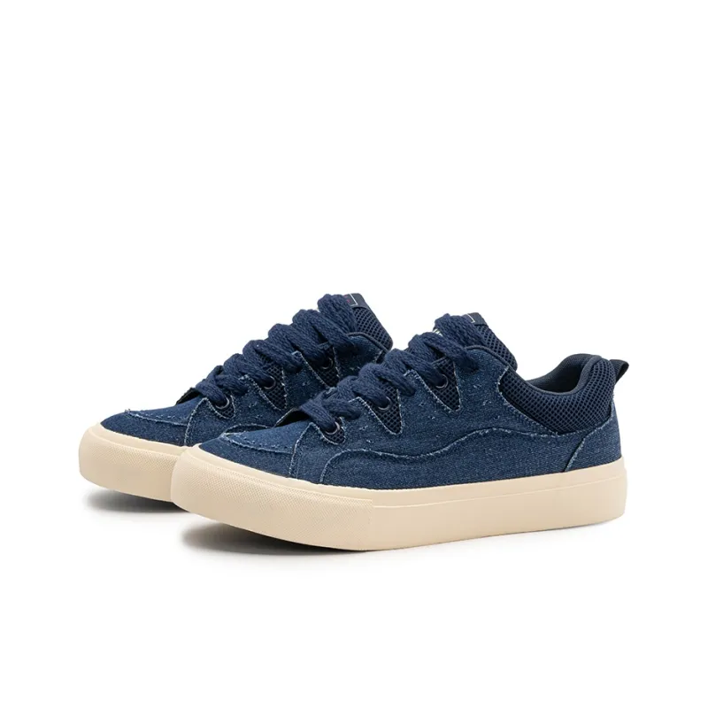 N6K8 Anti Slip Wear Resistant Low Top Skateboard Shoes Men's-2