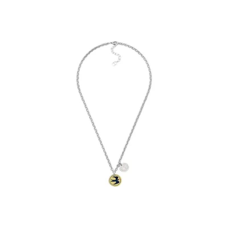 DIOR Brass Necklaces Unisex Silver-1
