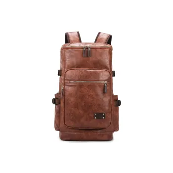 MingLu PU Backpack Unisex Multicolor