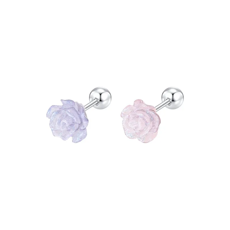 JAY Titanium Steel Stud Earrings Women's-19