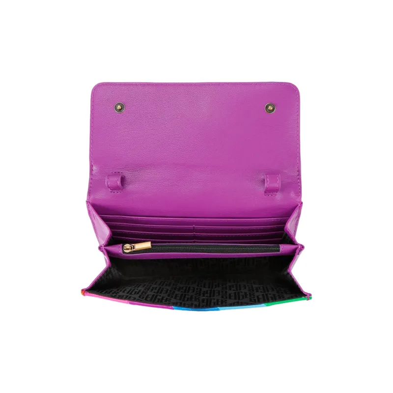 Kurt Geiger London Kensington Leather Wallet Women's Rainbow-3
