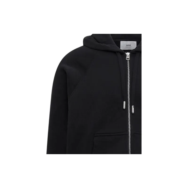 AMIPARIS Tonal Zipped Hoodie-2