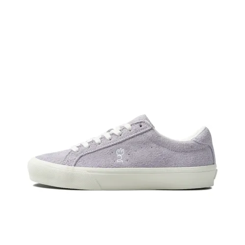 GOLUCK Big Dipper Cushioning, Abrasion Resistant, Slip Resistant Low Top Skateboard Shoes Unisex Smoky Purple