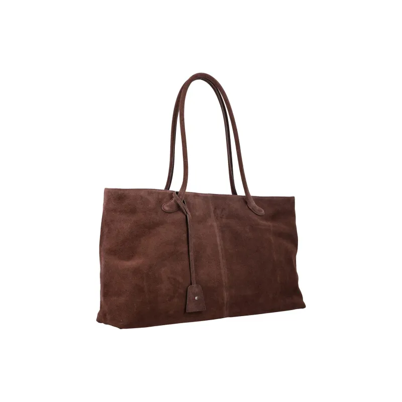 LOW CLASSIC Suede Tote Bag-1