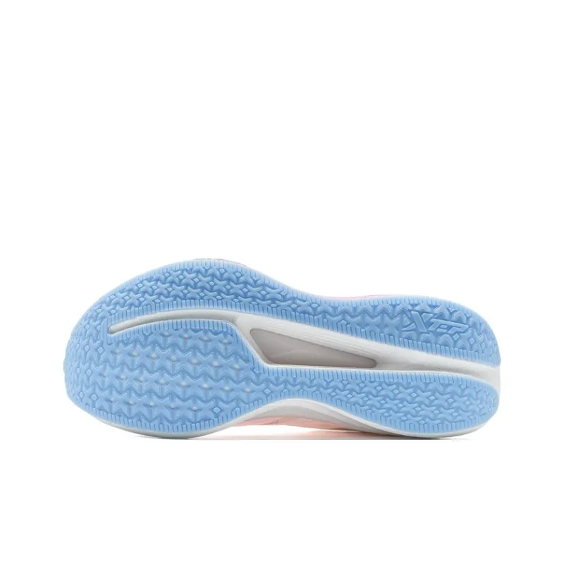 XTEP 2000km 3.0 Cushioning Anti Slip And Wear Resistant Coverage Low Top Training Running Shoes Women's Flowing Sakura-5