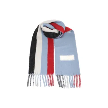MARNI Wool Polyamide Alpaca Mohair Knit Scarves Women's Multicolor
