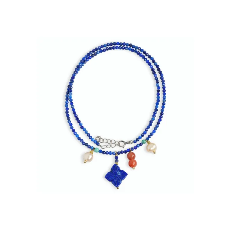 XIAOLIUJADE Lapis Lazuli Jade Bracelets Unisex-0