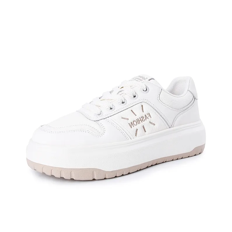 Spider King Low Top Skateboard Shoes Women's White-0