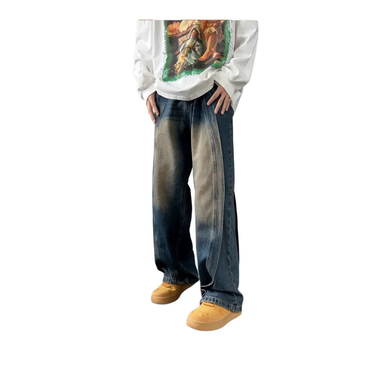 PAINT STAIN Jeans Unisex-24