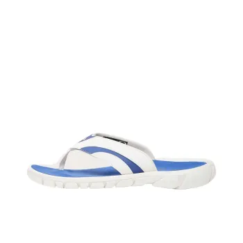 Oakley Quiet Flip Flops Unisex White Blue