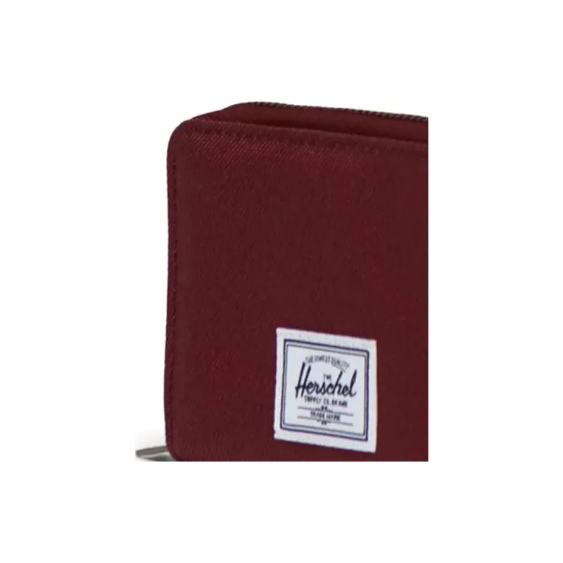 Herschel Recycled Fabric Wallet Unisex Dark Red-4