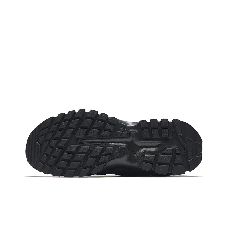 CHAOJIANTA Slip-Resistant Height Increasing Low-Top Chunky Sneakers Men's Basic Black-4
